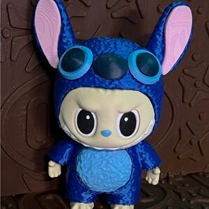 Labubu Stitch Fuzzy by 3d print